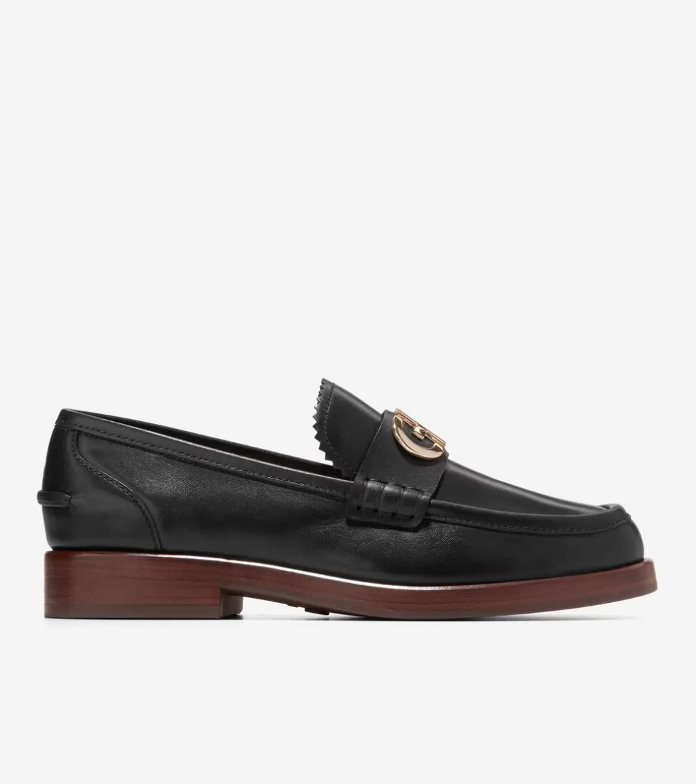 Cole Haan DRESS SHOES | LOAFERS & DRIVERS^Women's Christyn Penny Loafers Black-Gold