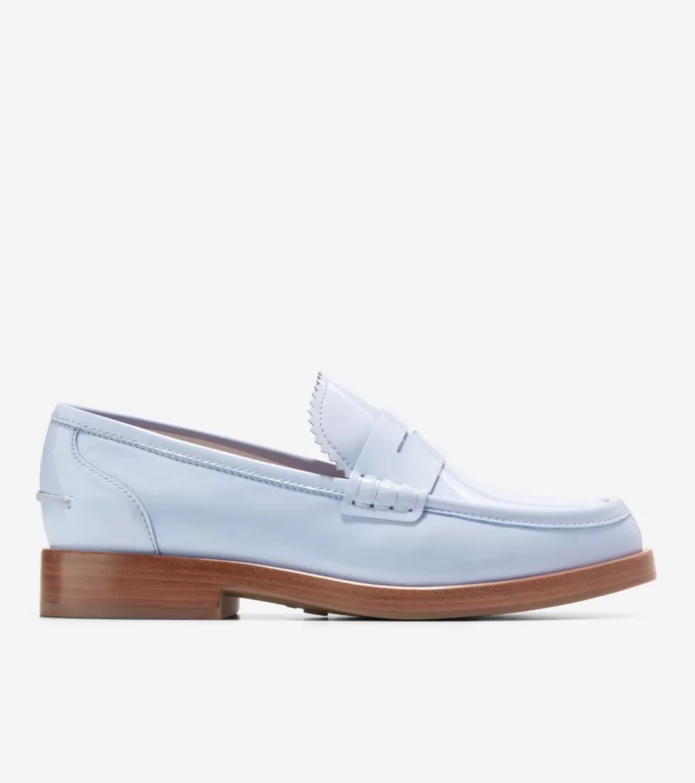 Cole Haan LOAFERS & DRIVERS^Women's Christyn Penny Loafers HeatherBluePatent