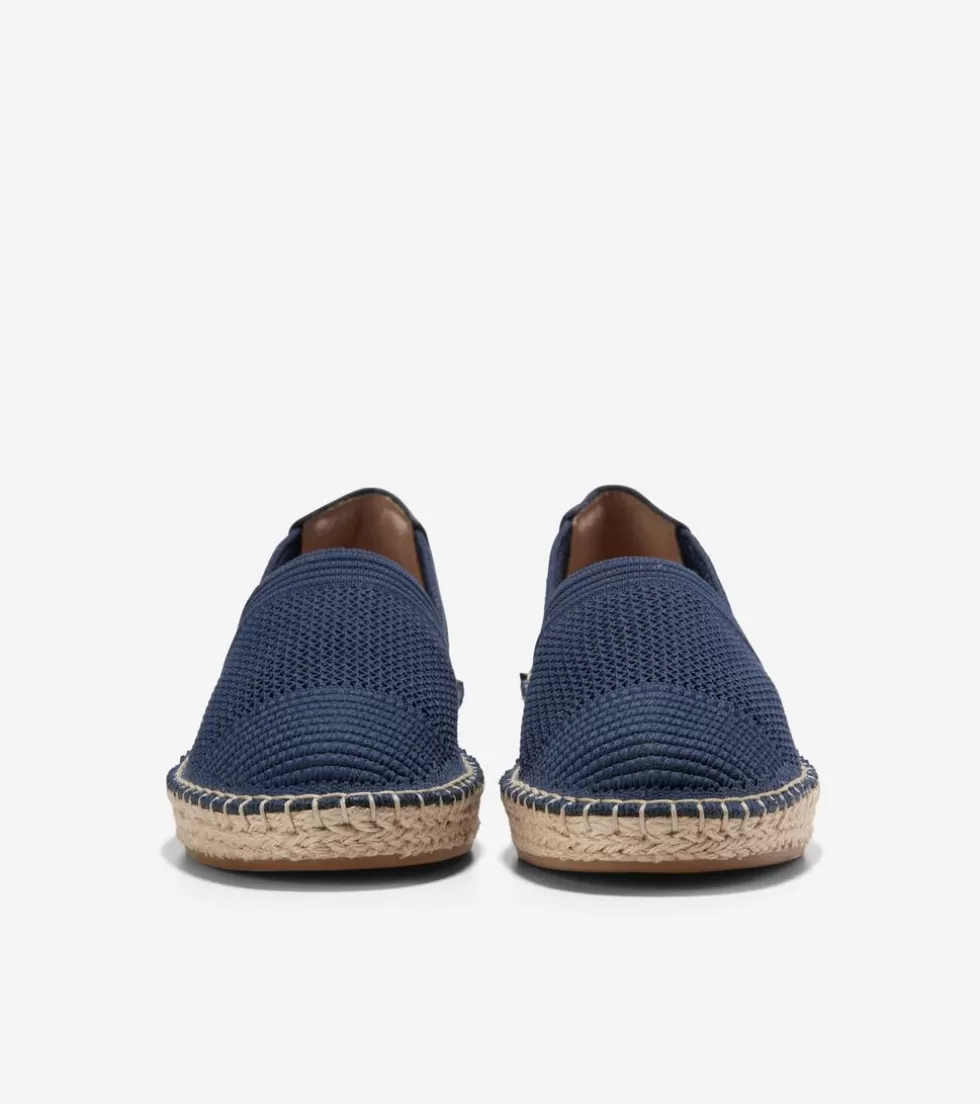 Cole Haan FLATS & SLIP-ONS | ESPADRILLES^Women's Cloudfeel Espadrille II Slip-On Loafers MarineBlueStitchlite™