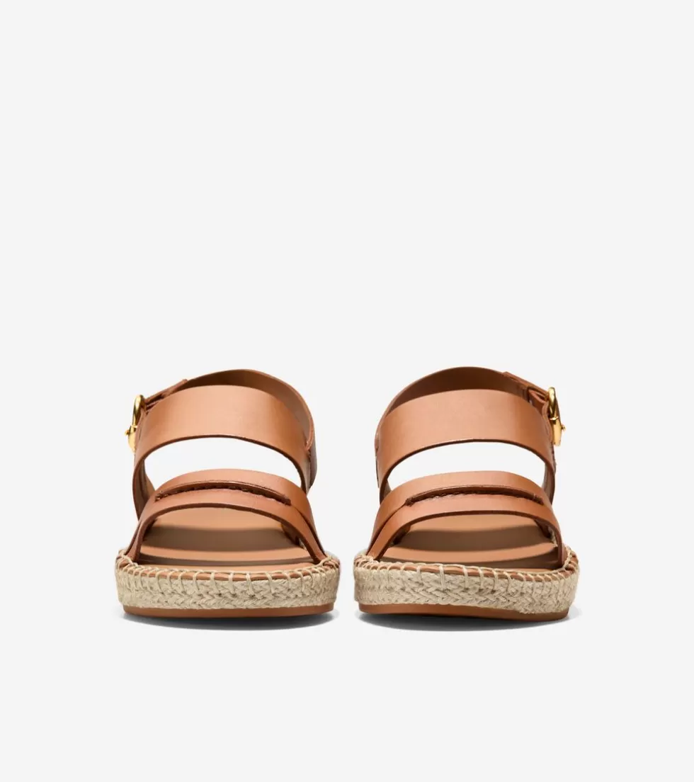 Cole Haan SANDALS | ESPADRILLES^Women's Cloudfeel Tilden Ankle Strap Sandals PecanBrown