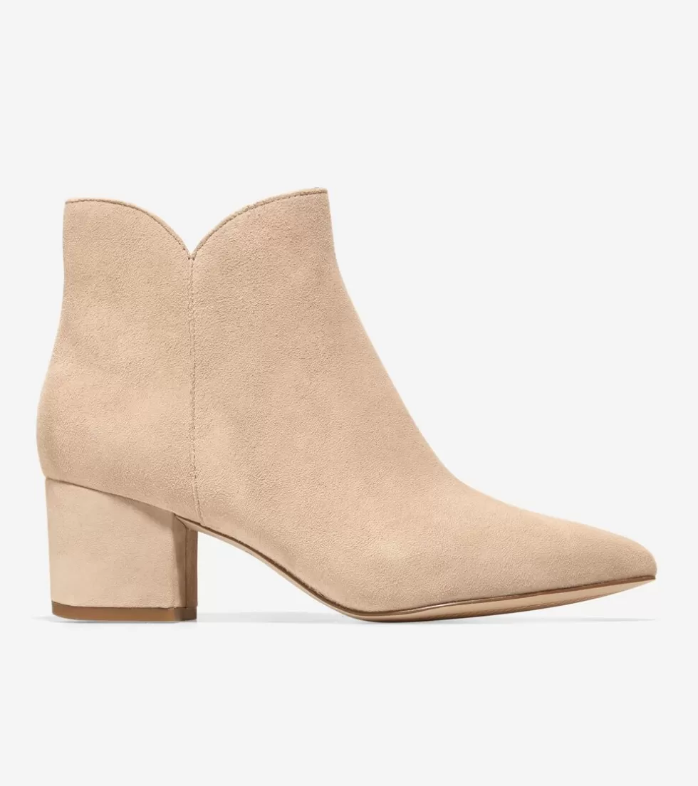Cole Haan BOOTS^Women's Elyse Booties DarkLatte