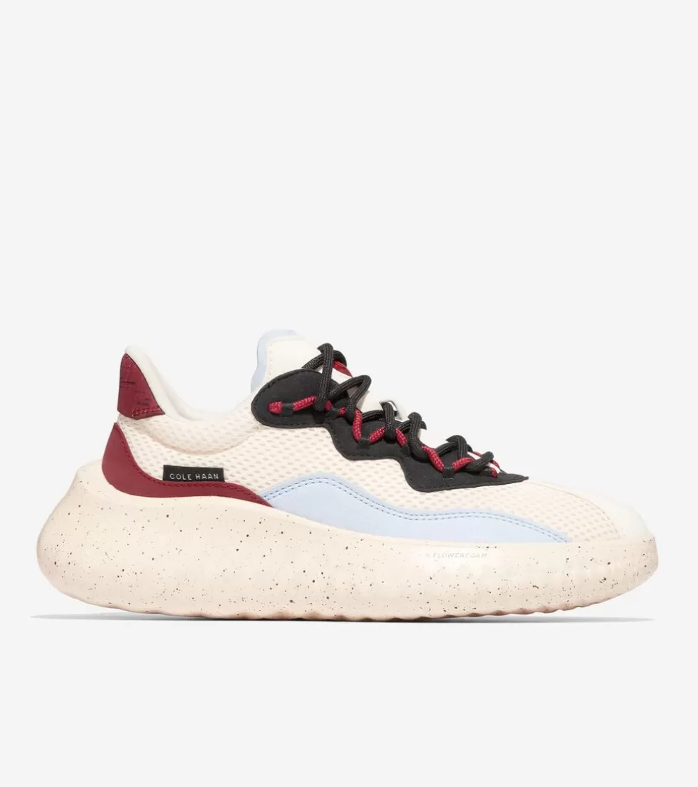 Cole Haan SNEAKERS^Women's Generation ZERØGRAND II SQL Sneakers Ivory-Syrah-Heather