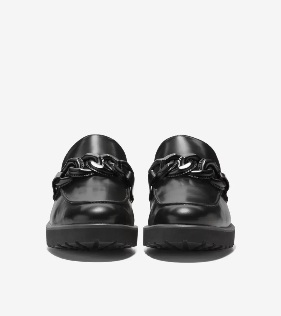 Cole Haan DRESS SHOES | LOAFERS & DRIVERS^Women's Geneva Chain Loafers Black