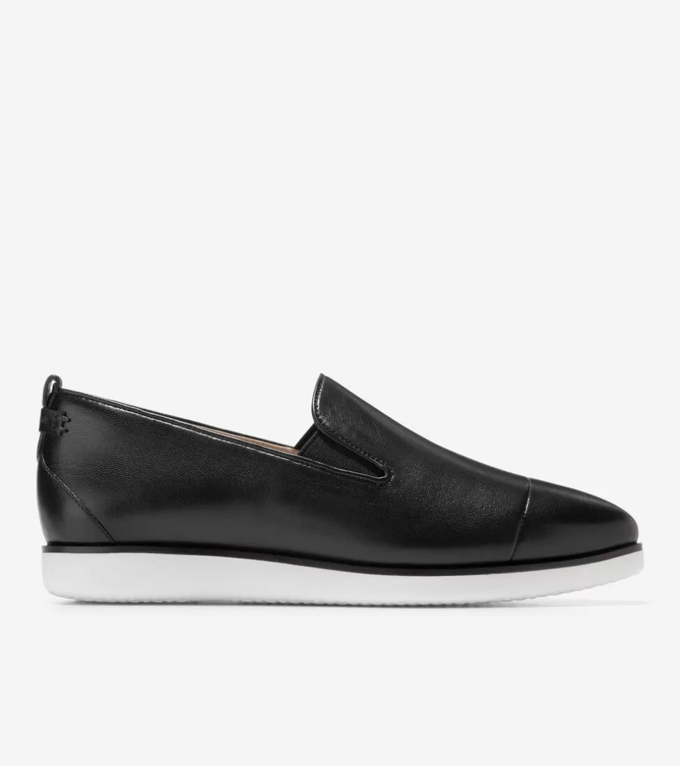 Cole Haan FLATS & SLIP-ONS | DRESS SHOES^Women's Grand Ambition Slip-On Loafer BlackLeather