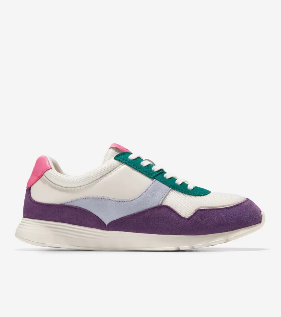 Cole Haan SNEAKERS^Women's Grand Crosscourt Cooper Running Sneakers BlackberryCordial