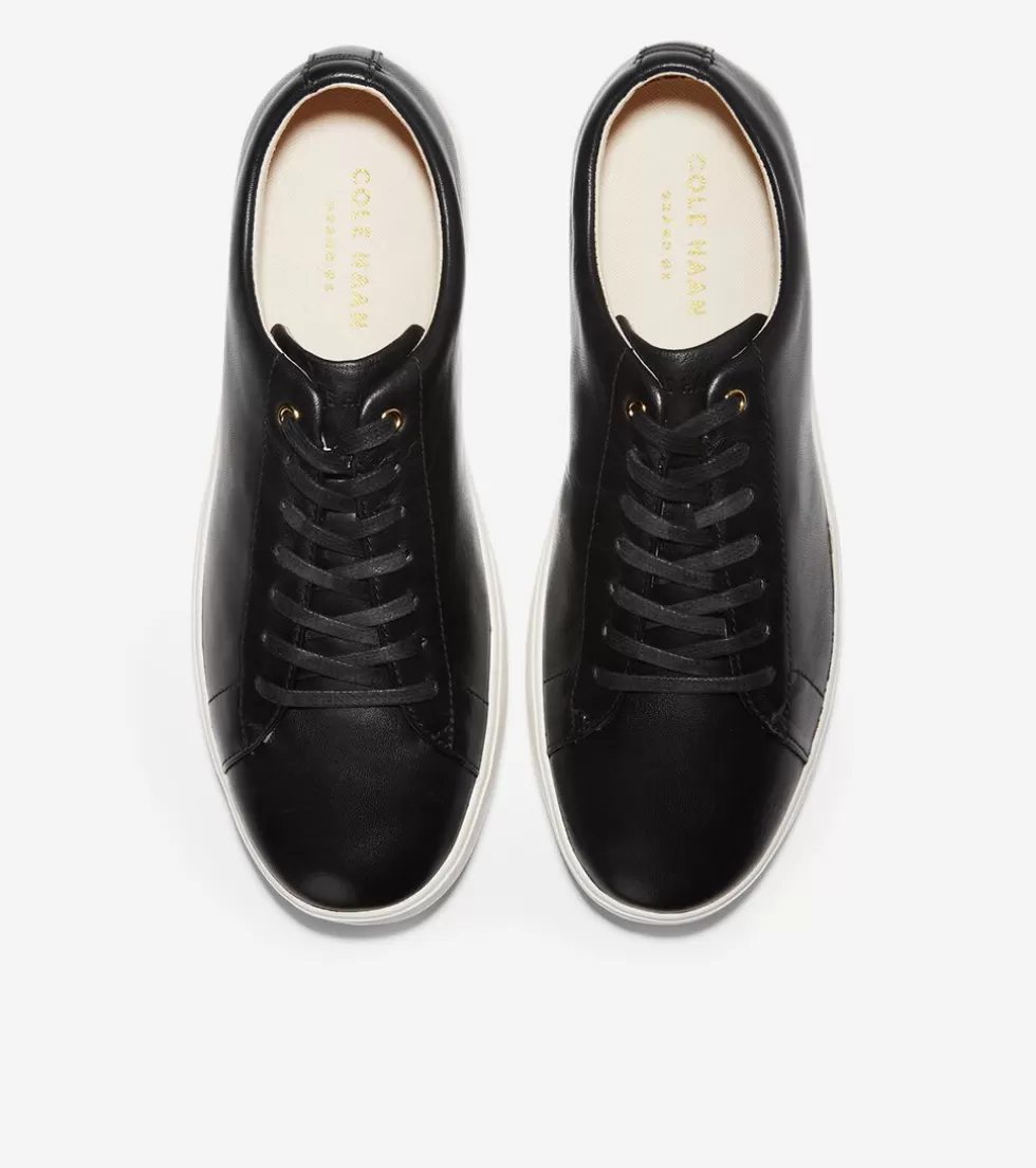 Cole Haan SNEAKERS^Women's Grand Crosscourt Sneakers BlackLeather-White