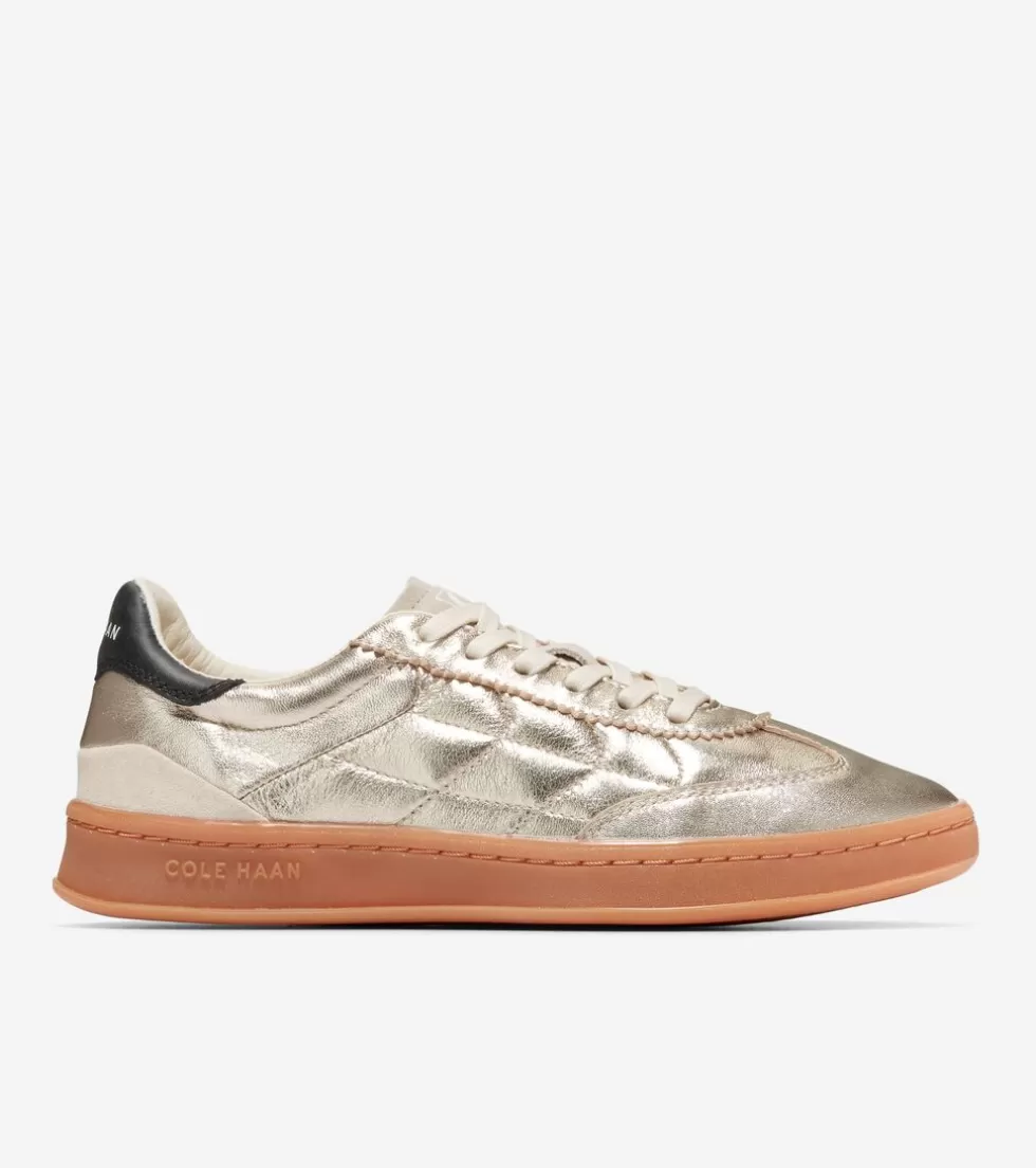 Cole Haan SNEAKERS^Women's GrandPrø Breakaway Sneakers Gold-Birch-Black