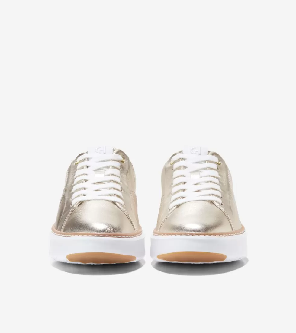 Cole Haan SNEAKERS^Women's GrandPrø Topspin Sneakers Gold