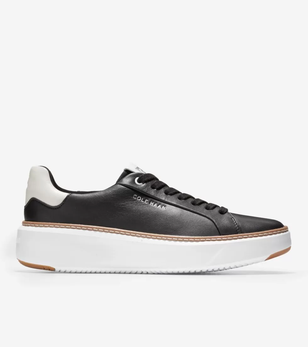 Cole Haan SNEAKERS^Women's GrandPrø Topspin Sneakers Black-OpticWhite