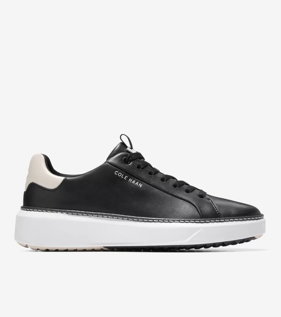 Cole Haan GOLF SHOES | SNEAKERS^Women's GrandPrø Waterproof Topspin Golf Shoes Black-WhitecapGray-OpticWhite