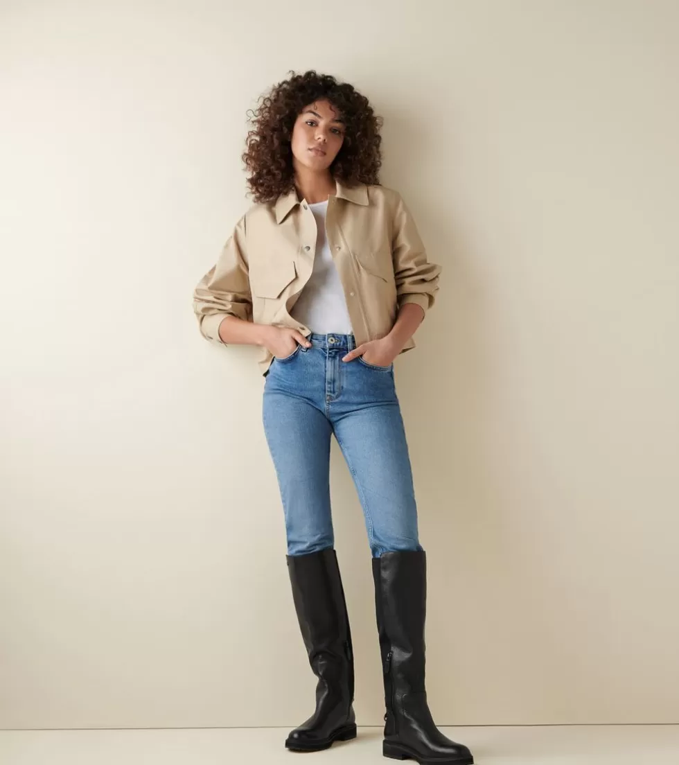 Cole Haan BOOTS^Women's Greenwich Waterproof Tall Boot Black