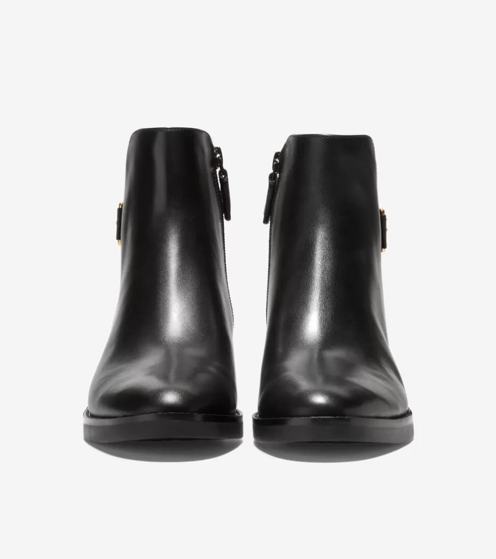 Cole Haan BOOTS^Women's Hampshire Buckle Bootie Black