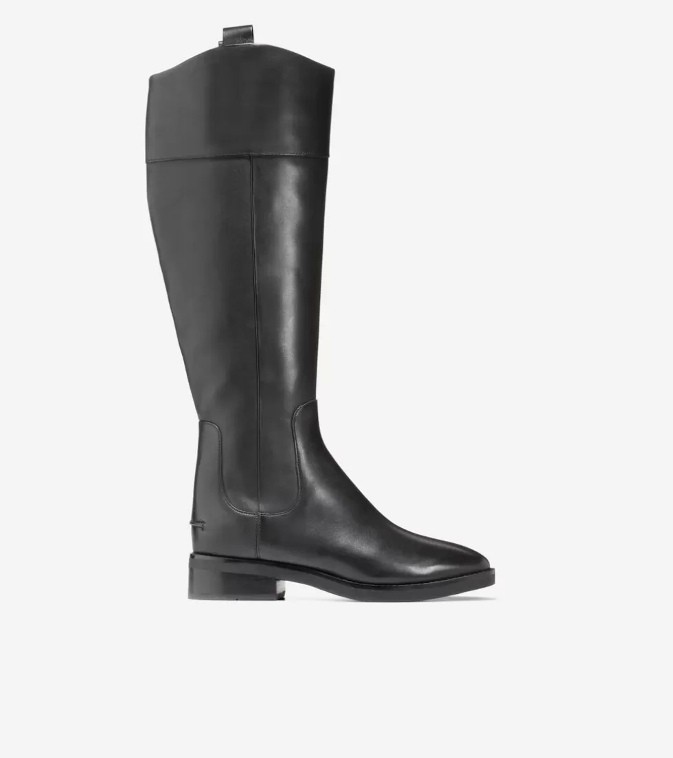 Cole Haan BOOTS^Women's Hampshire Riding Boot Black