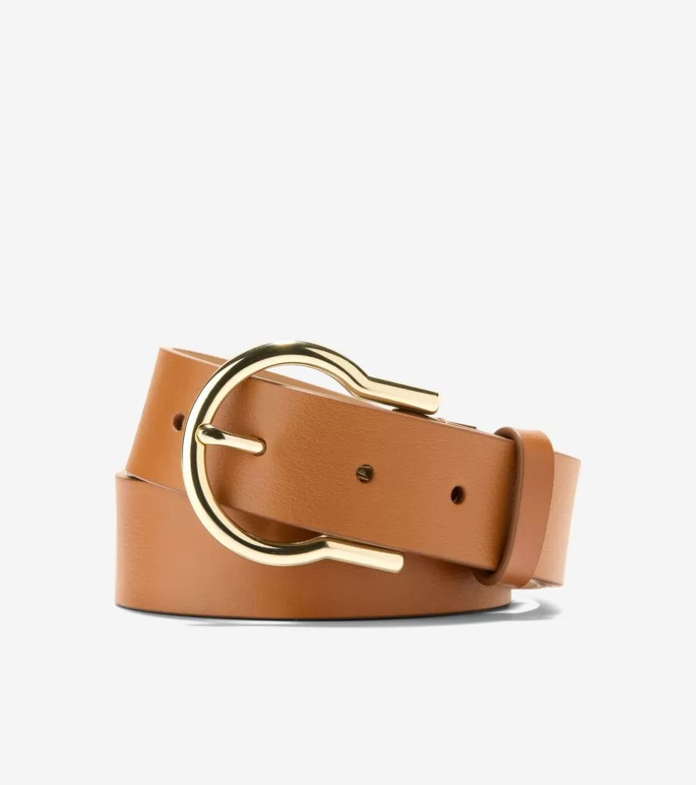 Cole Haan BELTS | BELTS^Women's Hinged Buckle Belt Tan