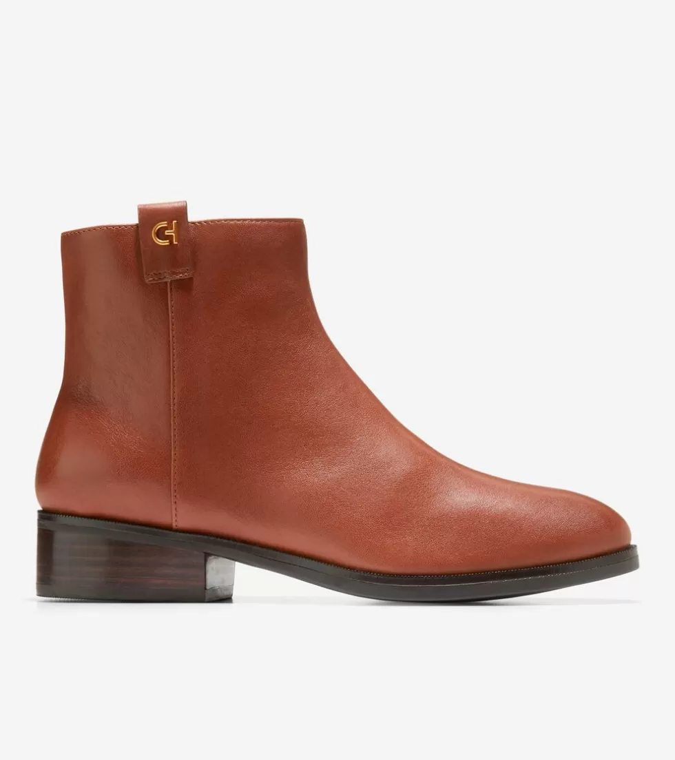 Cole Haan BOOTS^Women's Leigh Booties Saddle