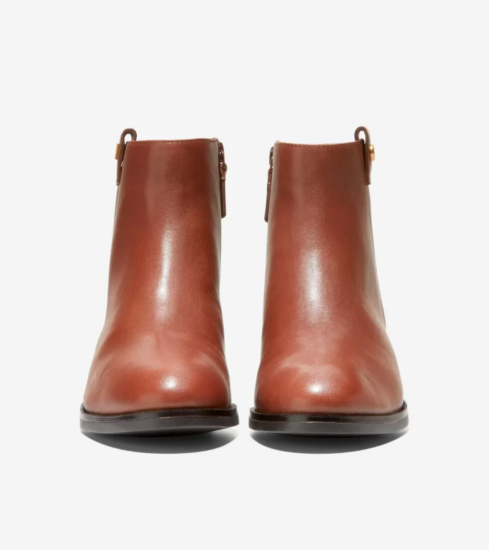 Cole Haan BOOTS^Women's Leigh Booties Saddle