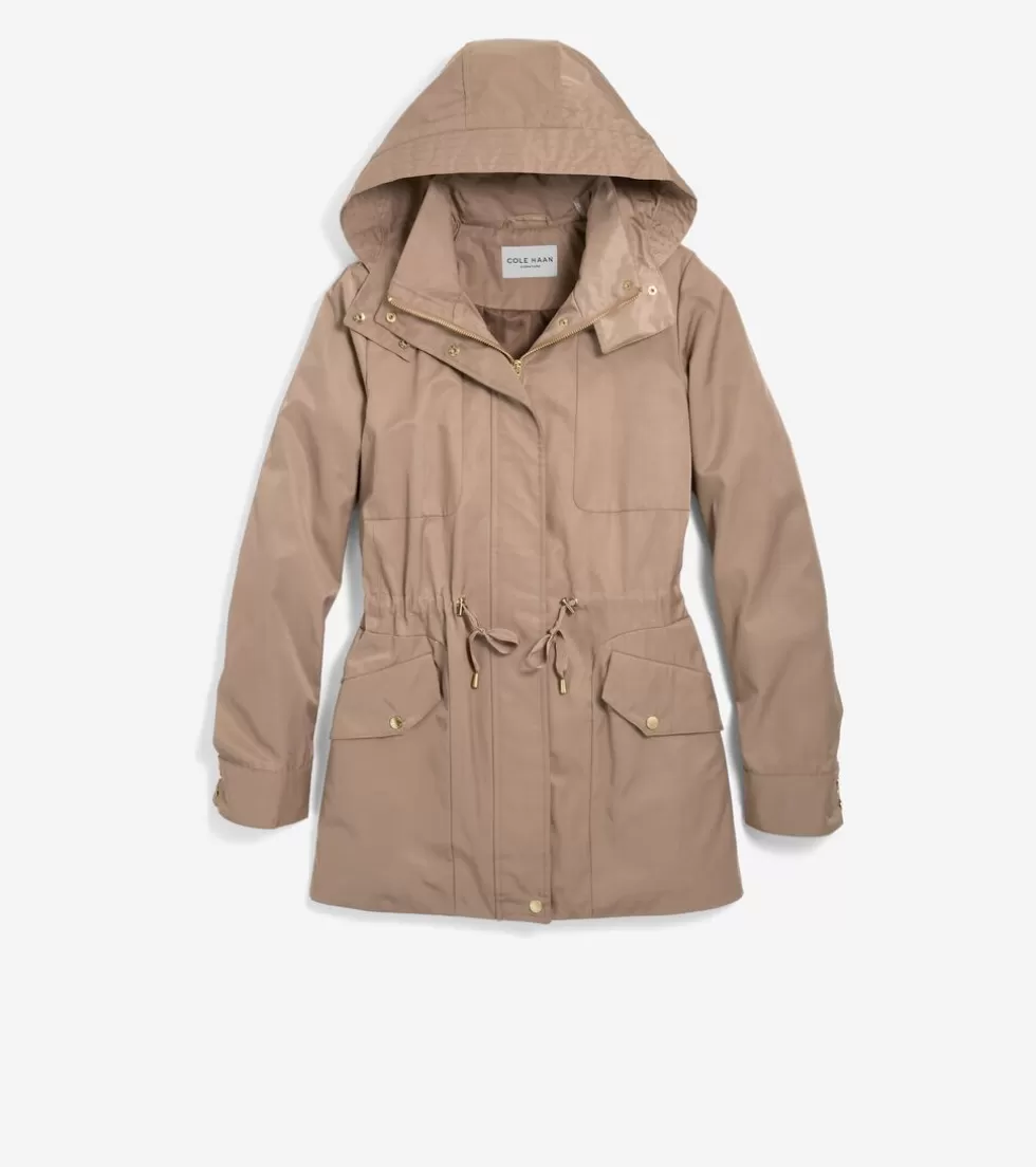 Cole Haan RAIN JACKETS | JACKETS & COATS^Women's Lightweight Travel Jacket Truffle