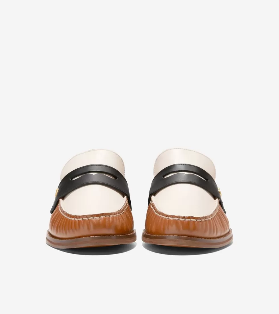 Cole Haan DRESS SHOES | LOAFERS & DRIVERS^Women's Lux Pinch Penny Loafer Pecan-Ivory-Black