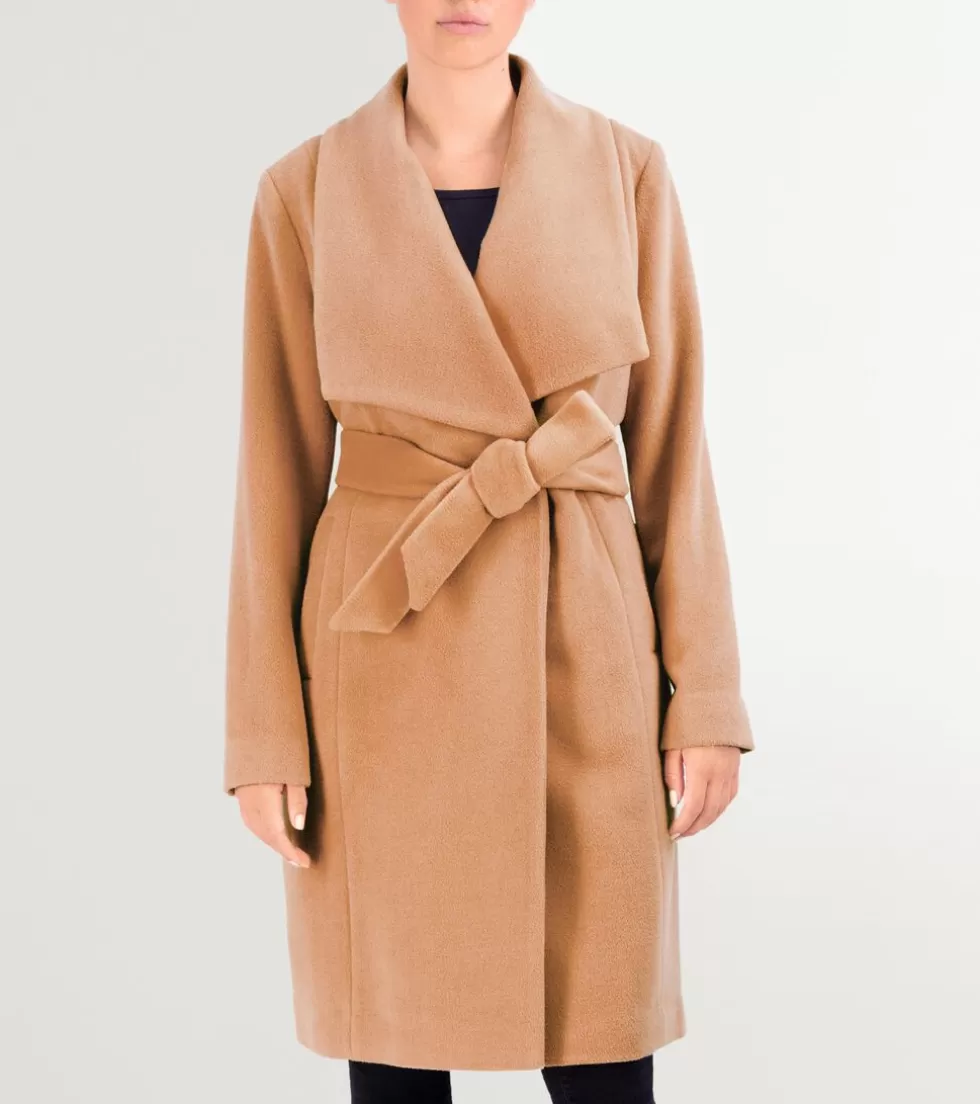 Cole Haan BLAZER & TRENCH JACKETS | JACKETS & COATS^Women's Luxe Maxi Wrap Coat Nude