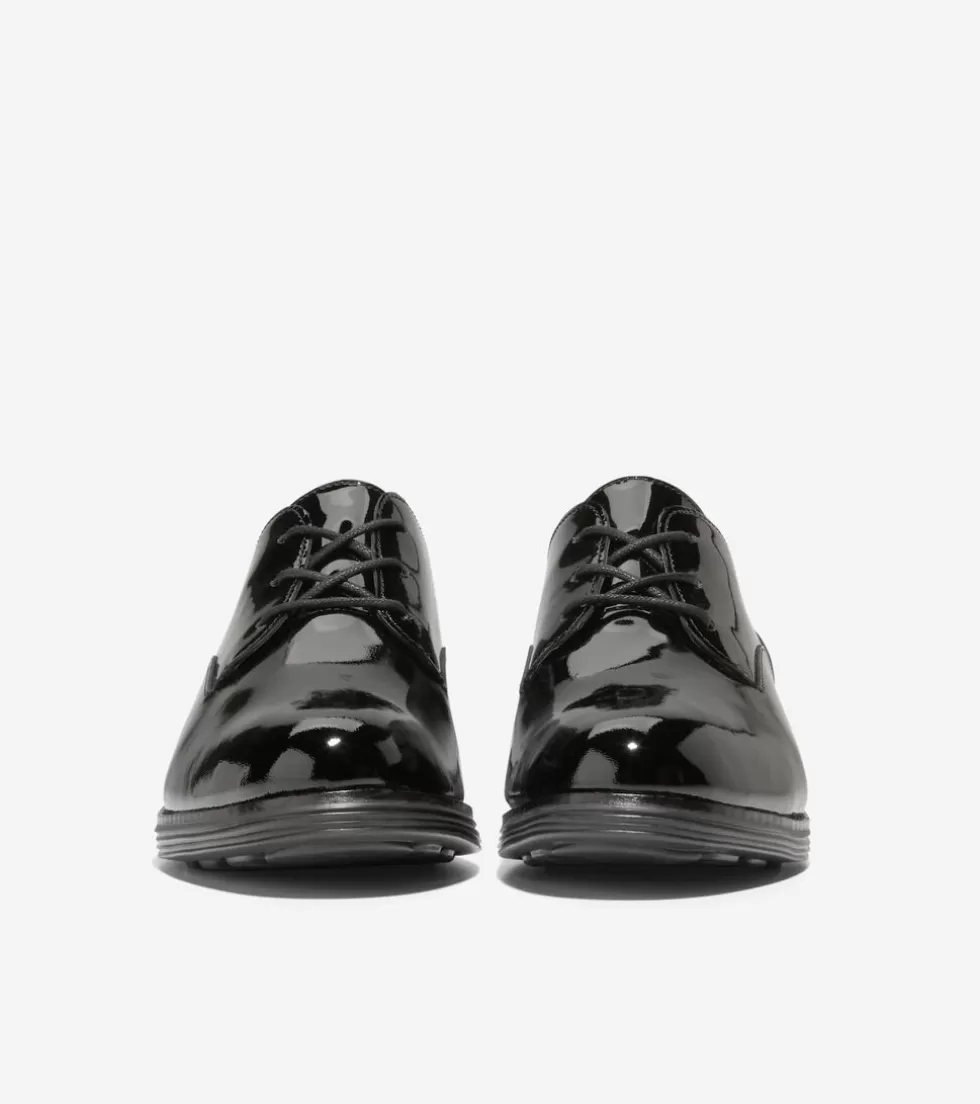 Cole Haan OXFORDS^Women's ØriginalGrand Plain Toe Oxfords BlackPatent