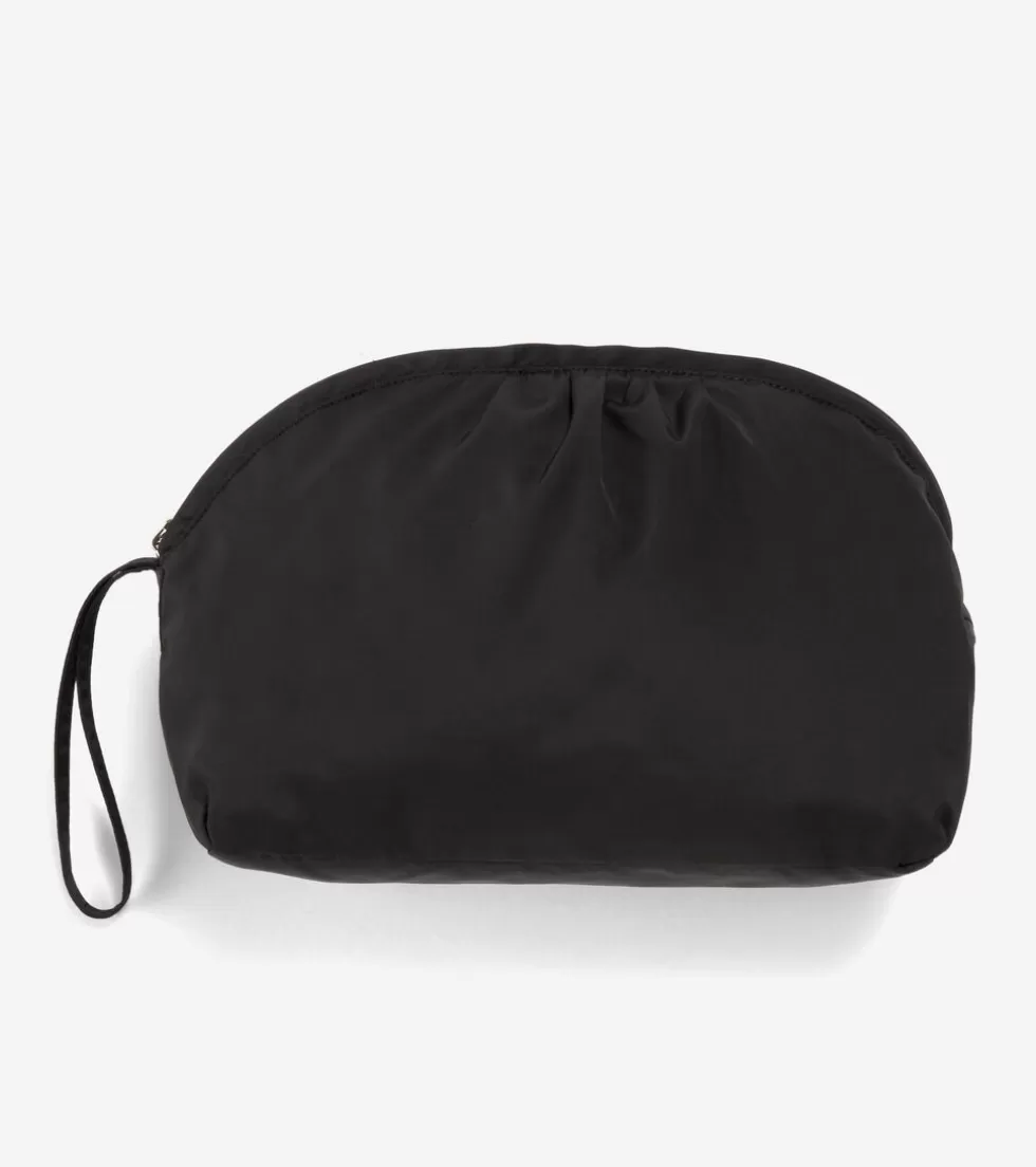 Cole Haan SOFTSHELL JACKETS | RAIN JACKETS^Women's Short Packable Hooded Rain Jacket Black