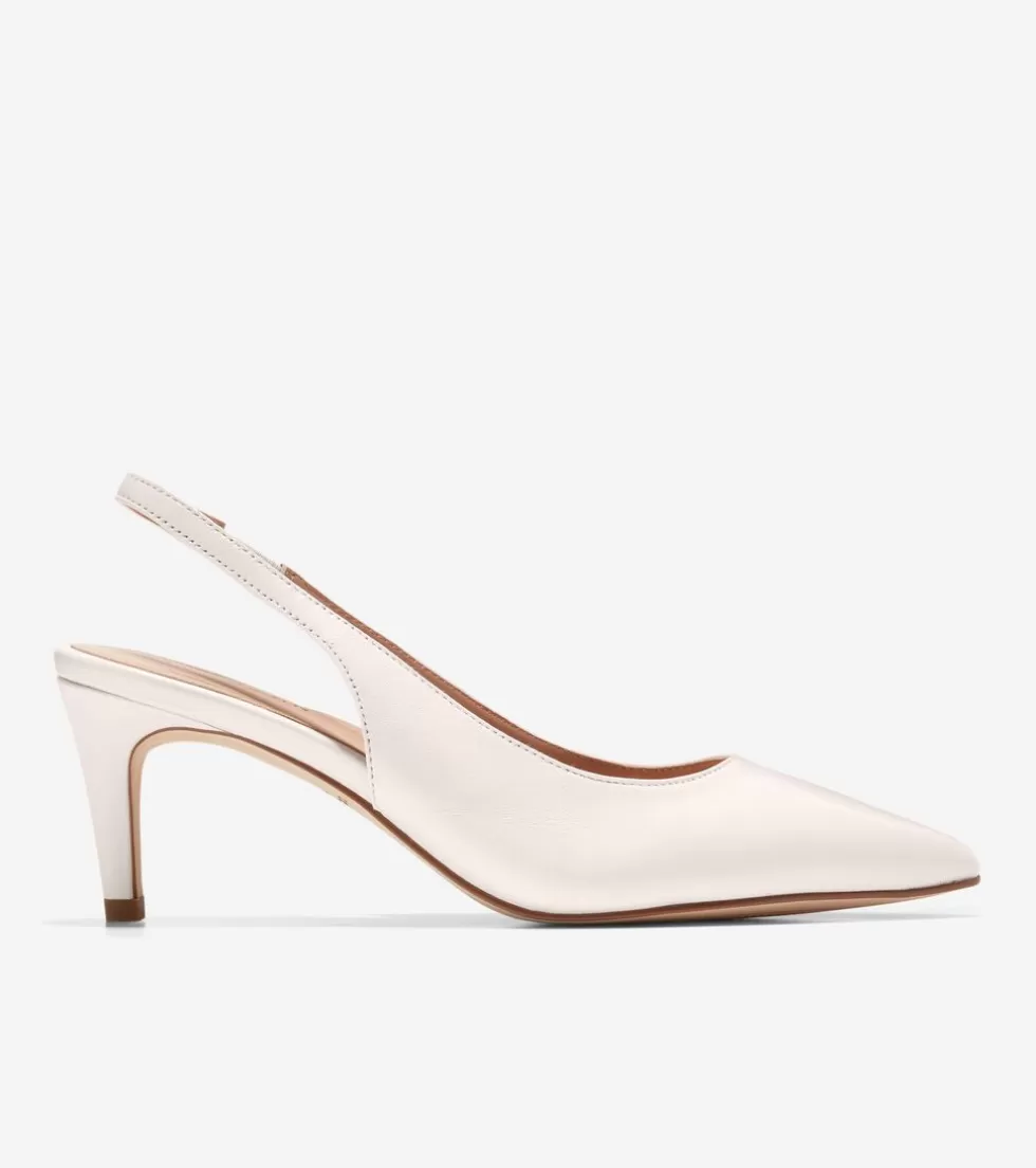 Cole Haan DRESS SHOES | HEELS & PUMPS^Women's Vandam Sling Back Pumps Ivory