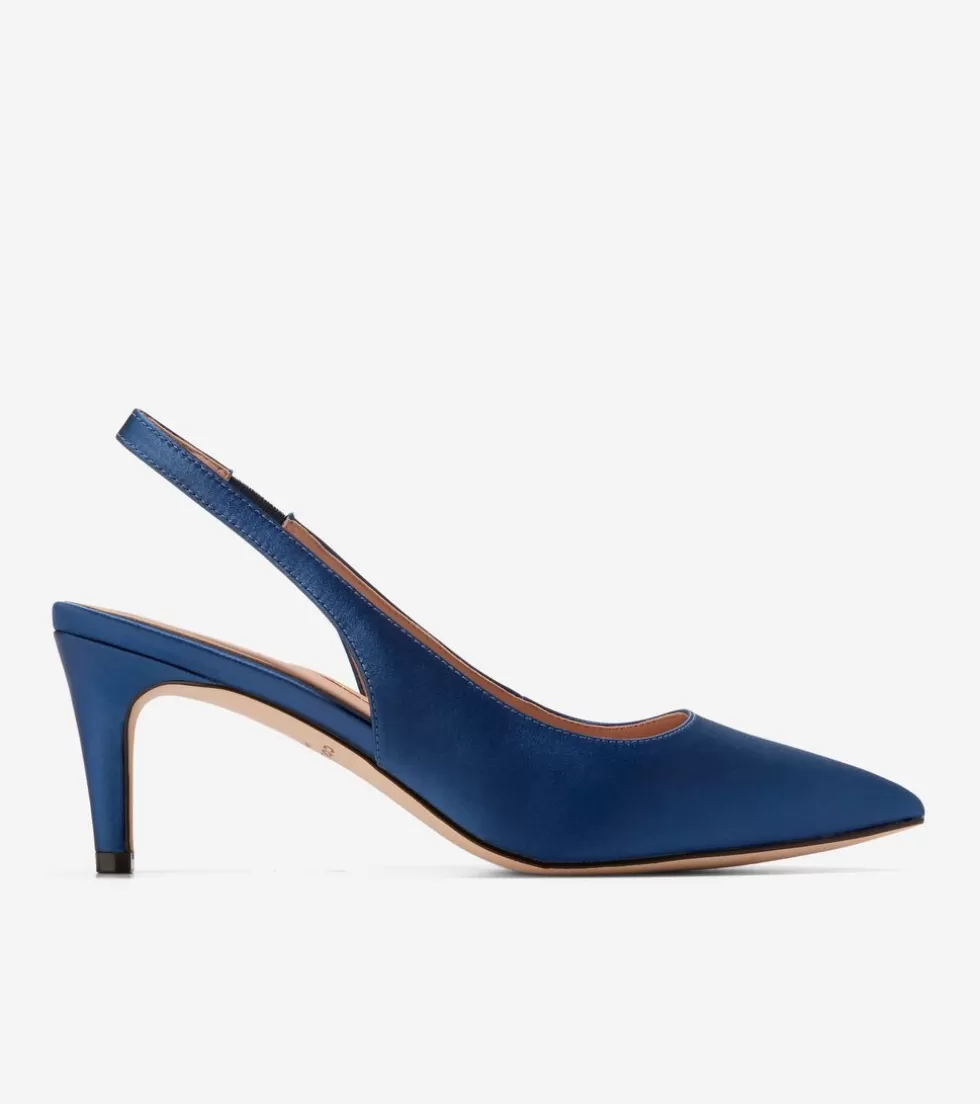 Cole Haan DRESS SHOES | HEELS & PUMPS^Women's Vandam Sling Back Pumps NavyBlue
