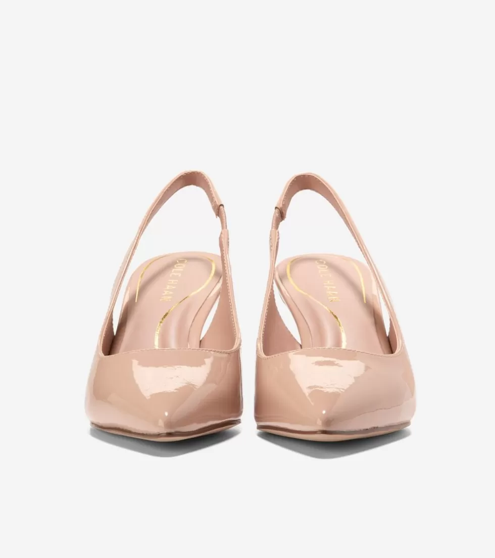 Cole Haan DRESS SHOES | HEELS & PUMPS^Women's Vandam Sling Back Pumps BrushPatent