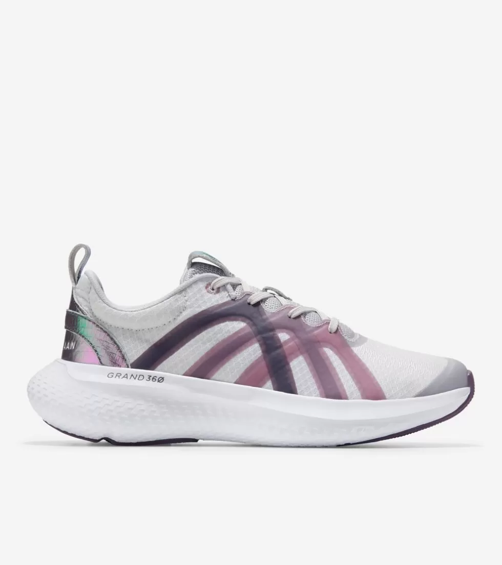 Cole Haan RUNNING SHOES | SNEAKERS^Women's ZERØGRAND City X-Trainer Sneakers MicroChip-BlackPlum-OpticWhite