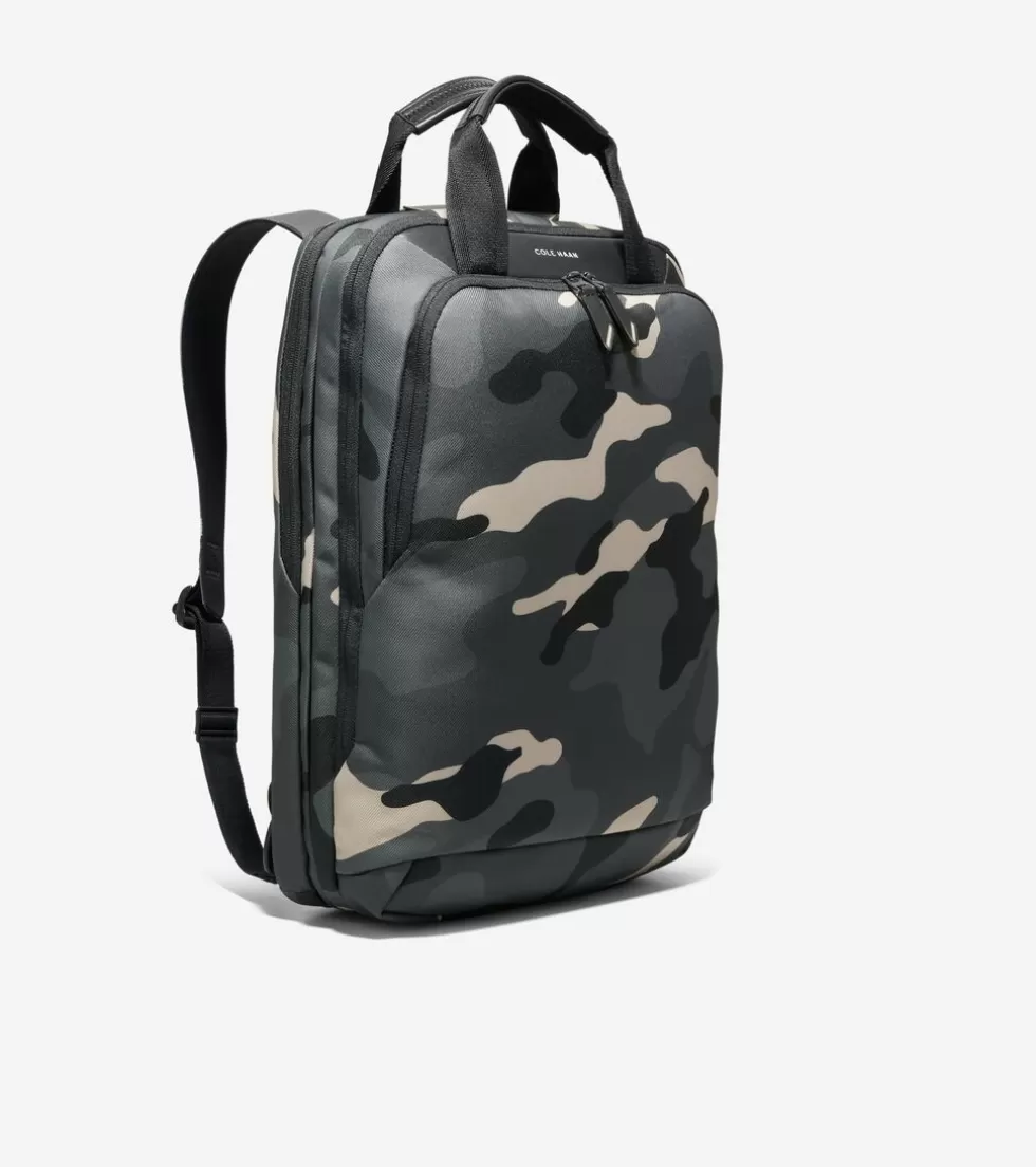 Cole Haan BACKPACKS & BRIEFCASES^ZERØGRAND 2-in-1 Backpack WoodlandCamo